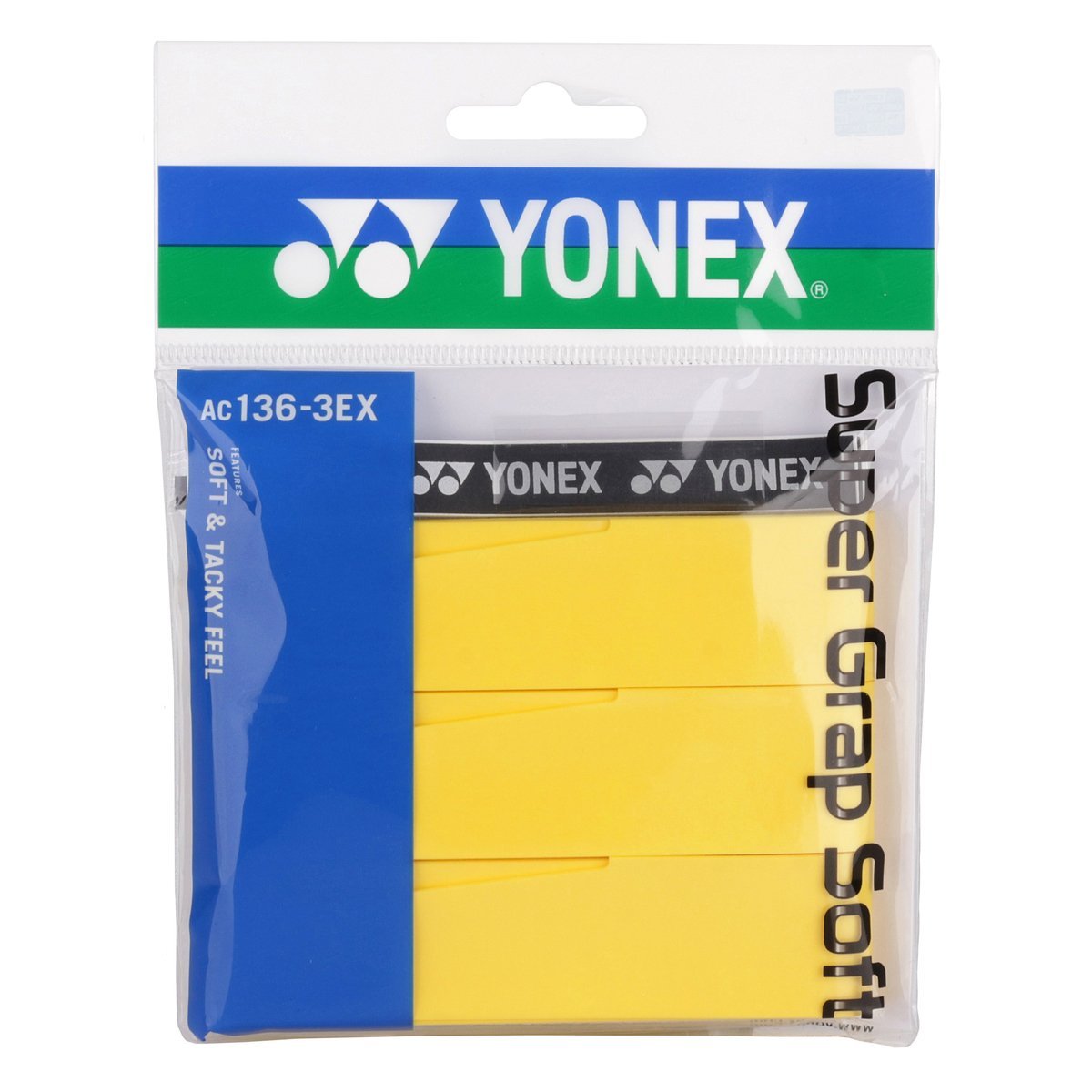 Обмотка Yonex AC136EX Super Grap Soft (3 pcs)
