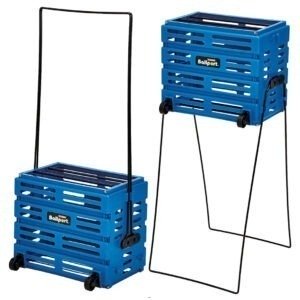 Корзина Tourna Unique Ballport Blue на 80 м'ячів з колесами Корзина Tourna Unique Ballport Blue на 80 м'ячів з колесами