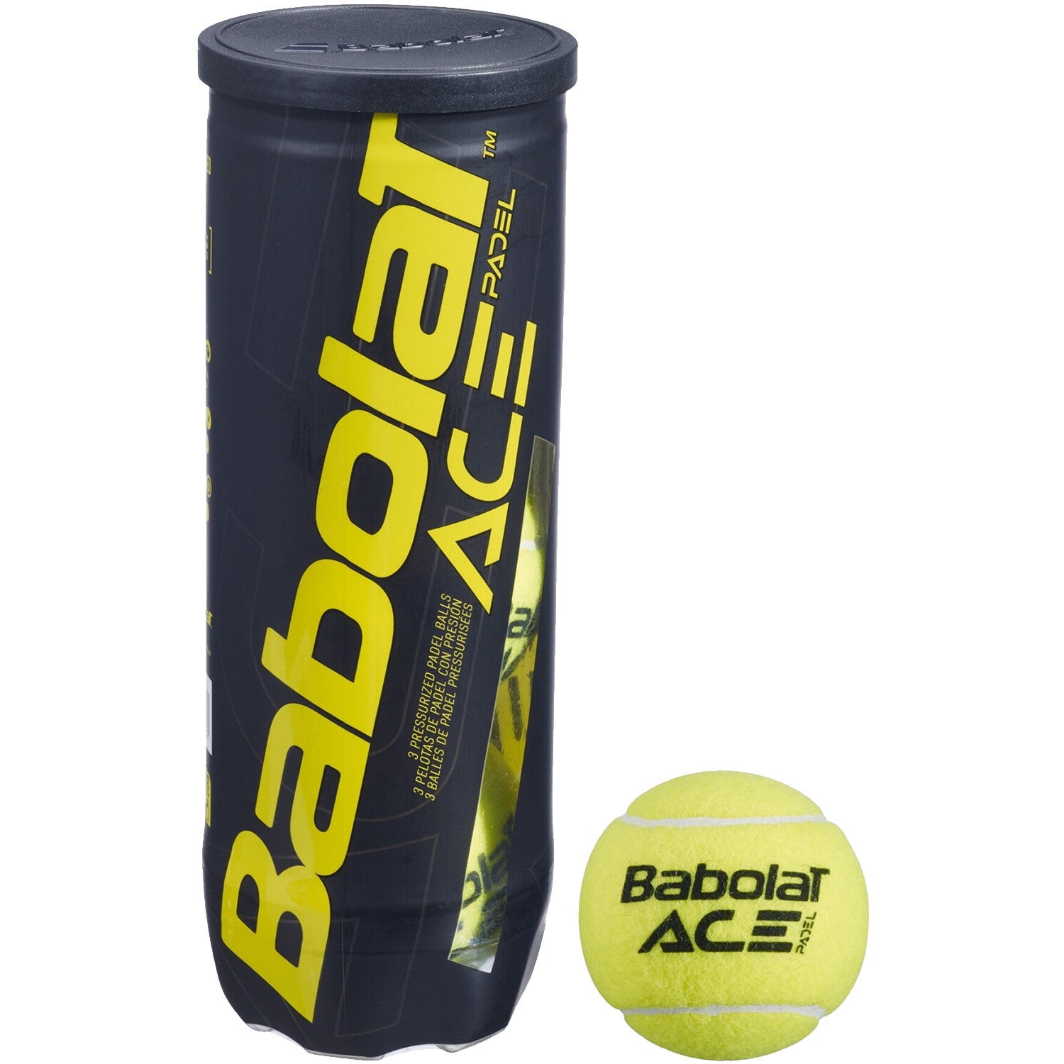 Мячи для падел-тенниса Babolat Ace Padel 3 ball