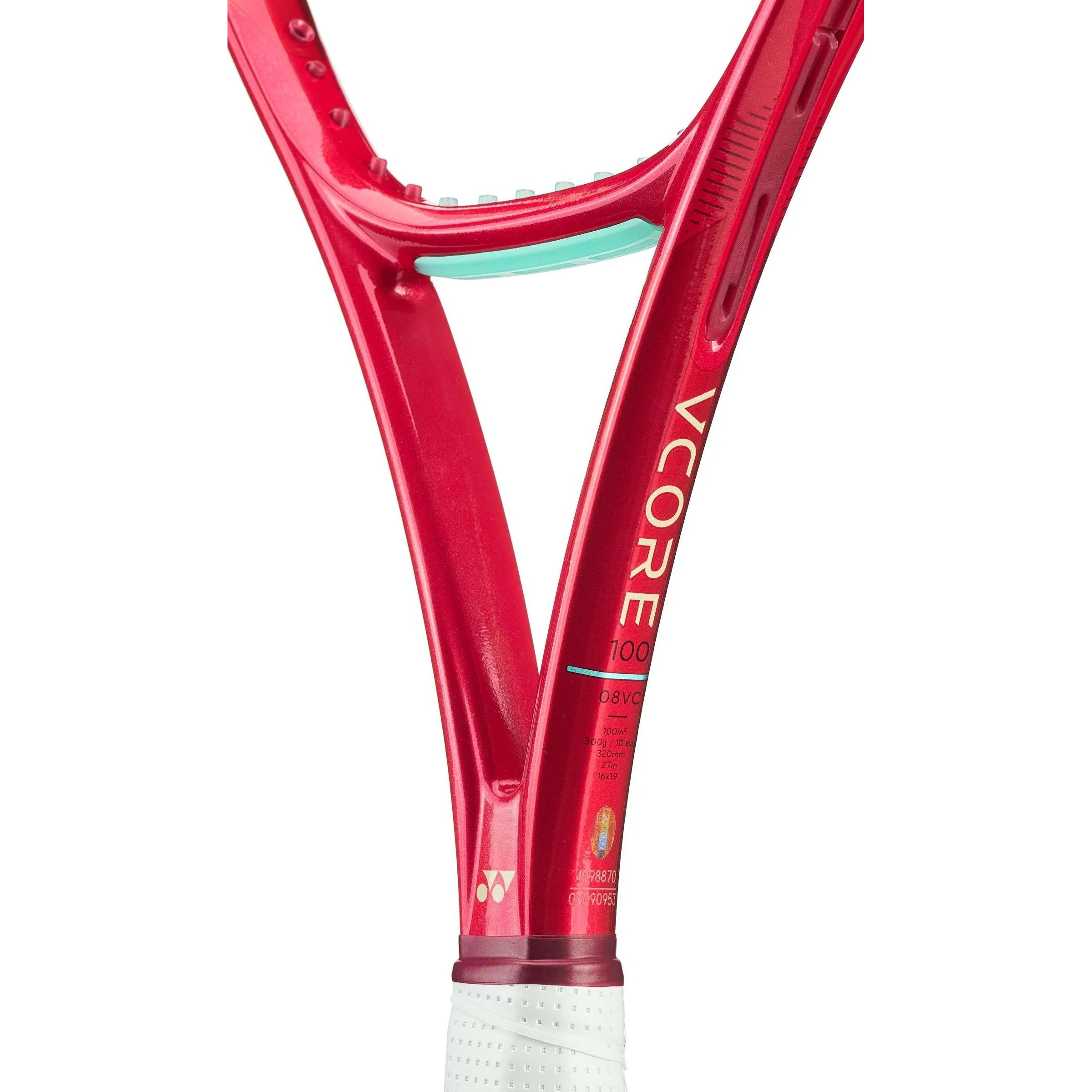 Тестова ракетка Yonex 08 Vcore 100 (300g) Ruby Red