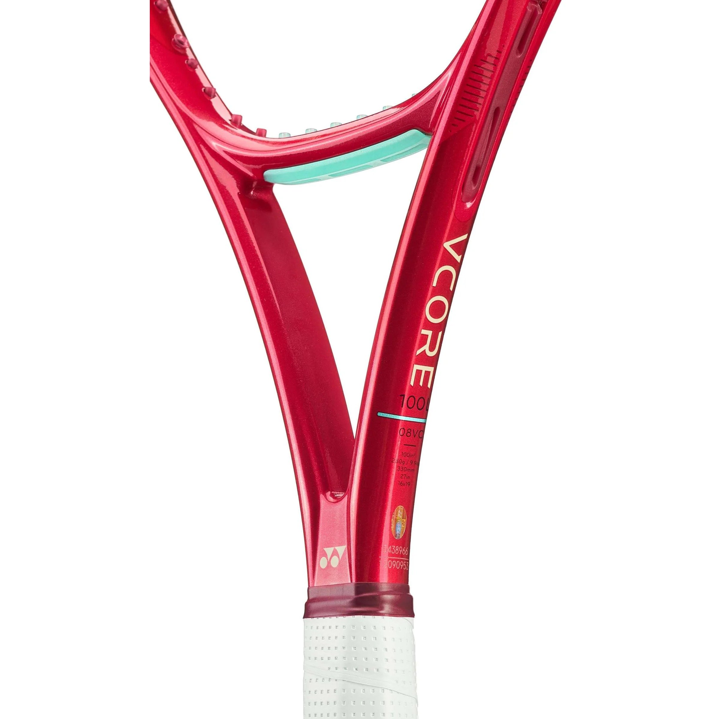 Тестова ракетка Yonex 08 Vcore 100L (280g) Ruby Red