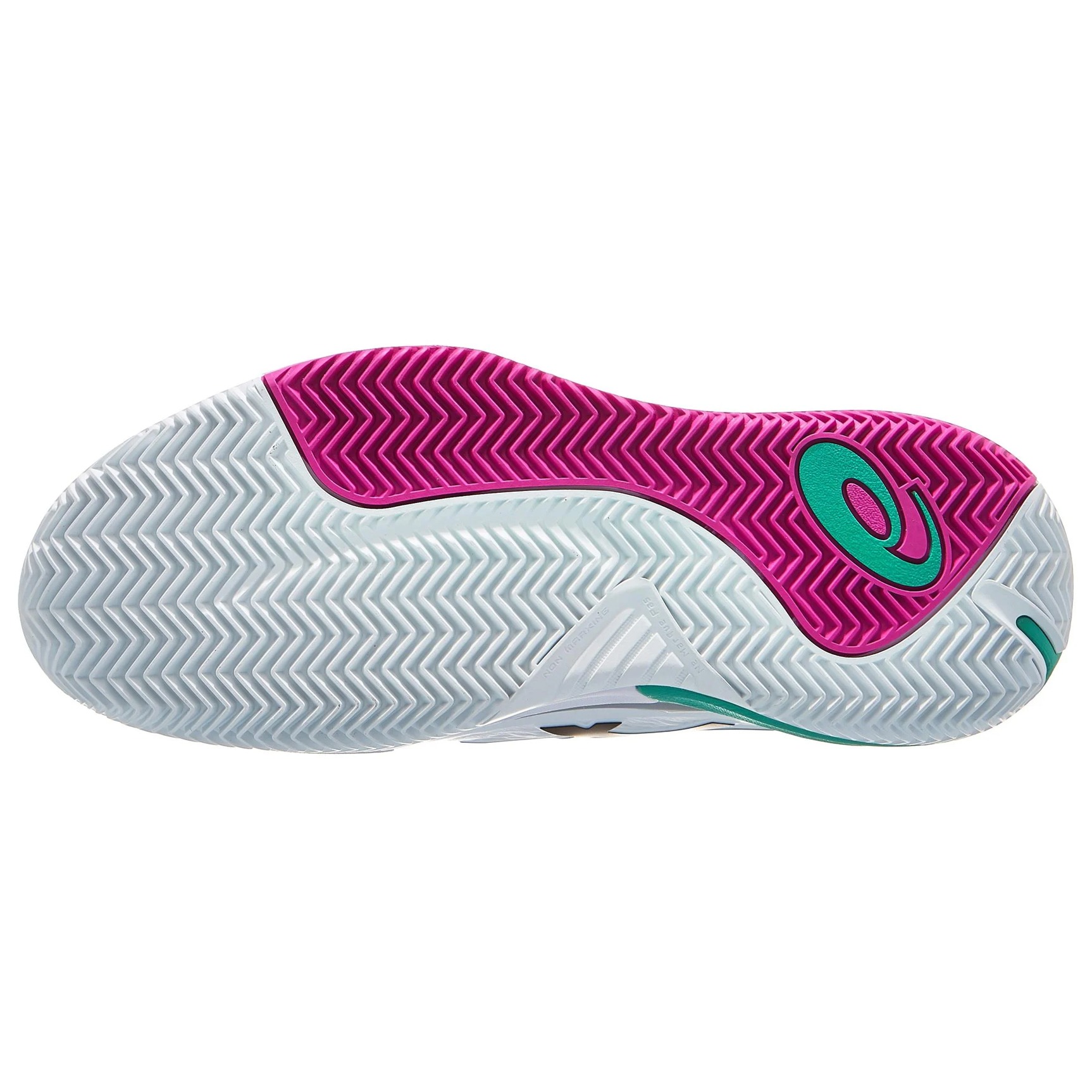 Кроссовки чоловічі Asics Gel Resolution X Clay White/Aurora Green