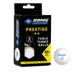 М'ячики Donic Prestige 2* 40+ White (6шт.) М'ячики Donic Prestige 2* 40+ White (6шт.)