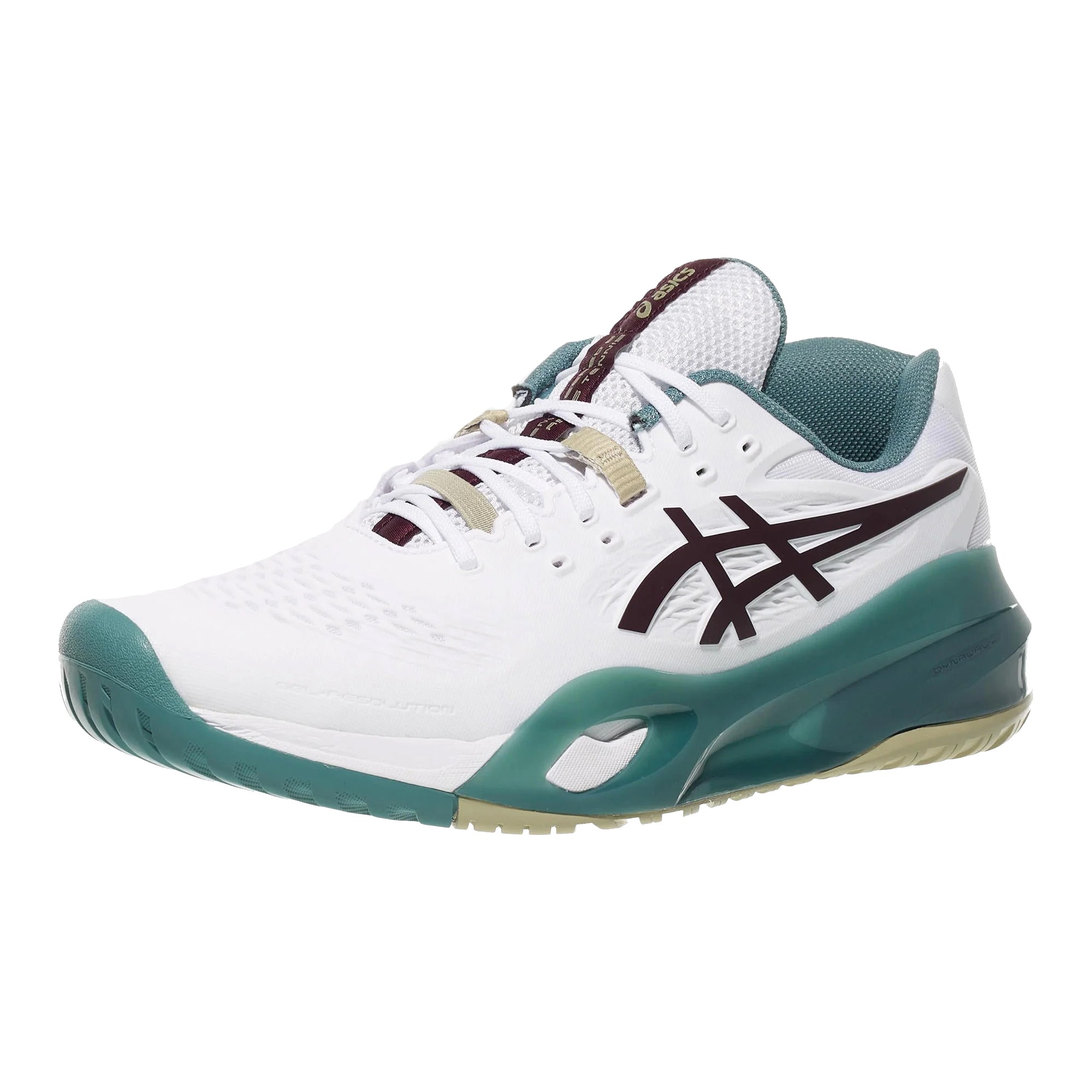 Кросівки чоловічі Asics Gel Resolution X White/Dark Aubergine