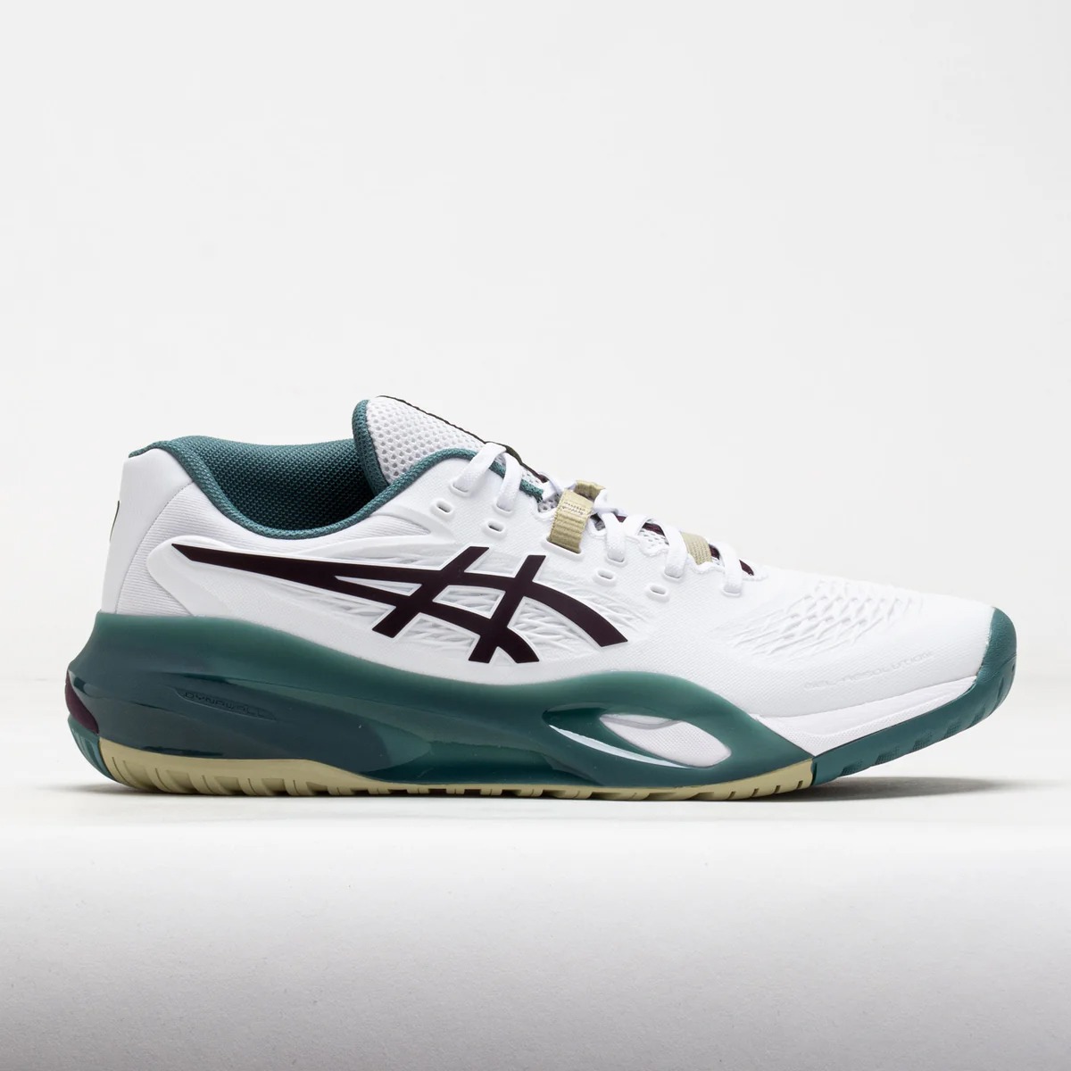 Кроссовки чоловічі Asics Gel Resolution X White/Dark Aubergine
