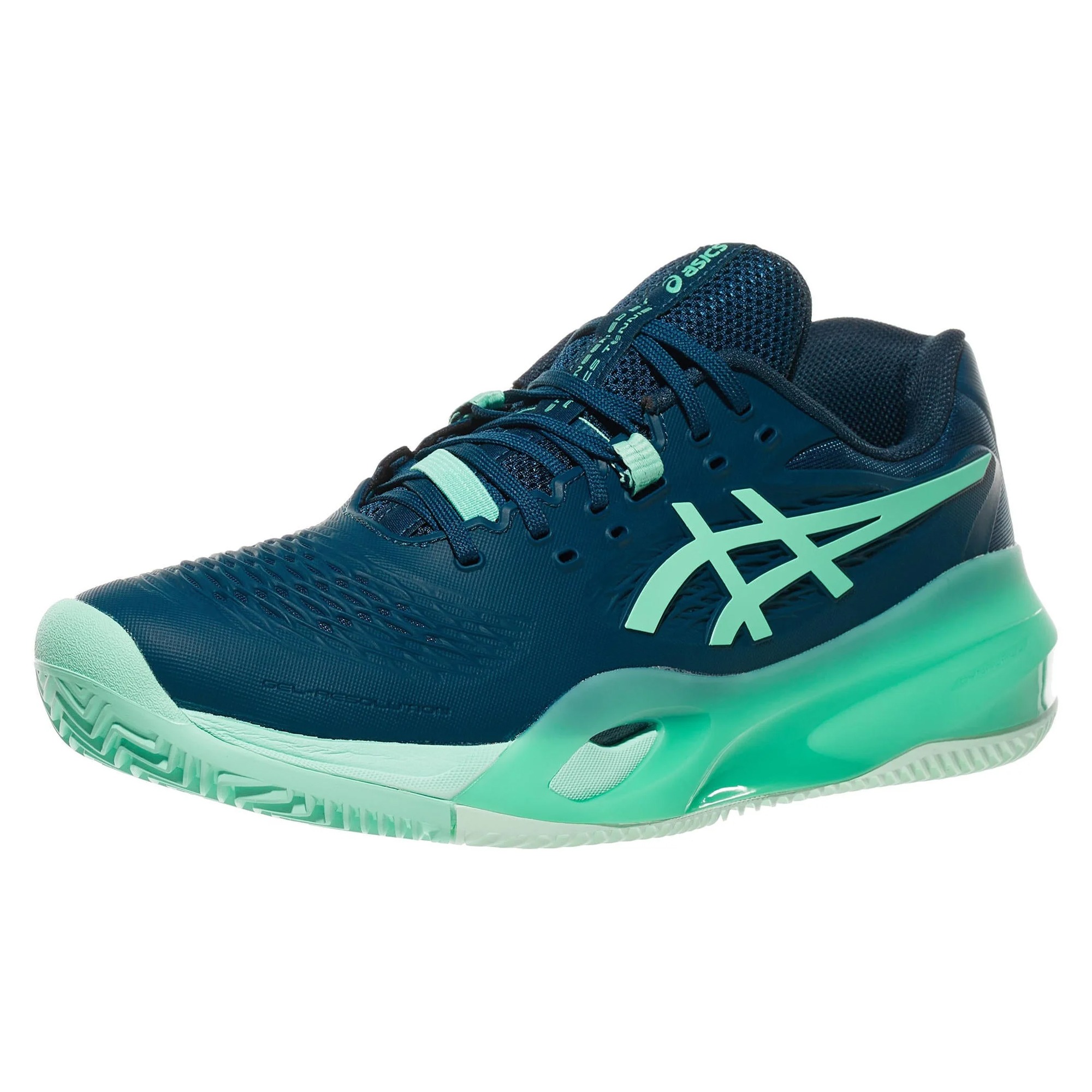 Кроссовки чоловічі Asics Gel Resolution X Clay Night Sky/Illuminate Mint